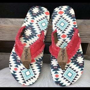 Gypsy Jazz Tallullah flip flops size 10. New in box.